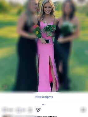 Likely | Dresses | Likely Pink Long Gown Size 6 Nwt | Poshmark
